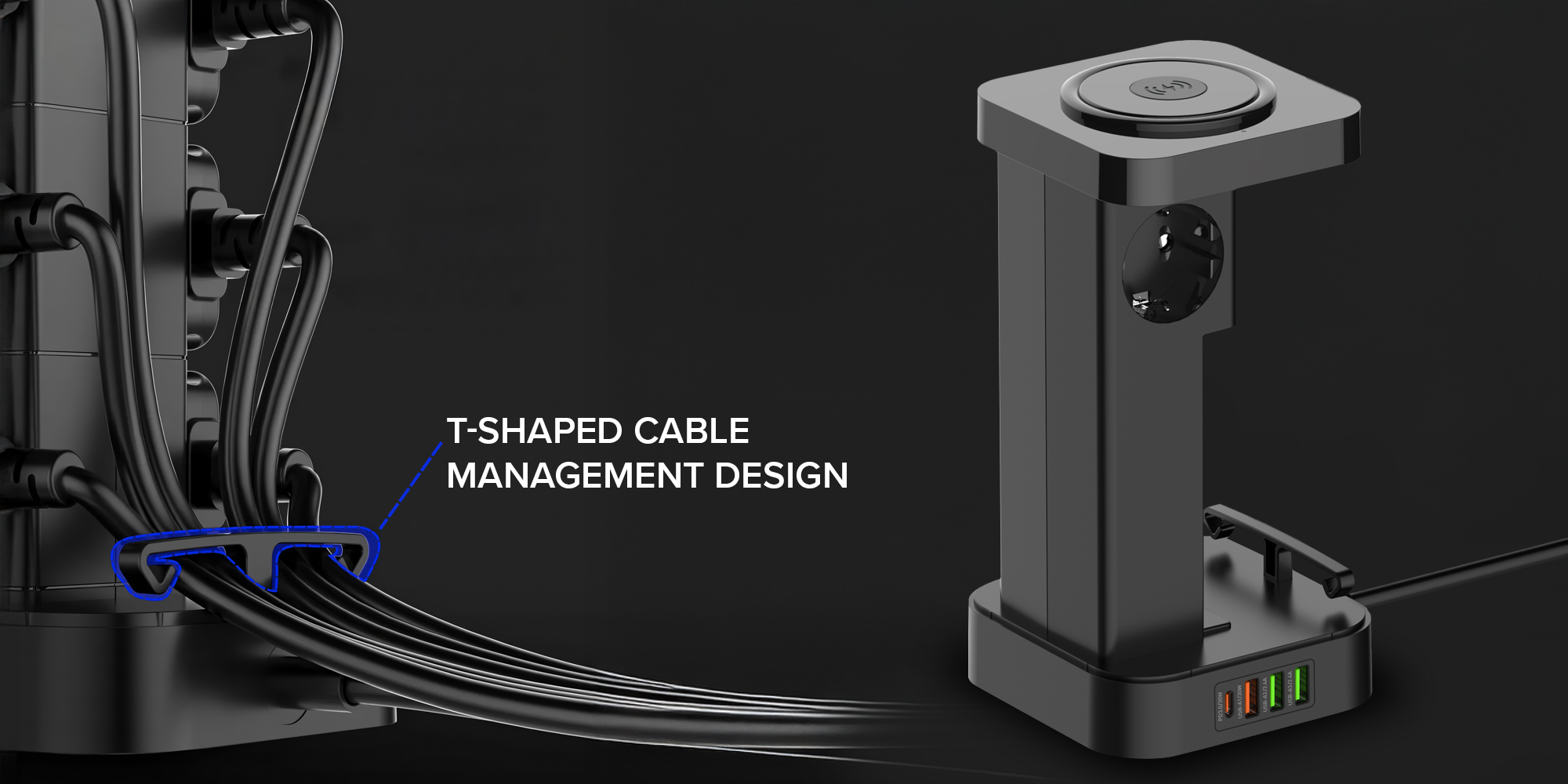 Newell GaN Power Cube 8w1 功率立方模块